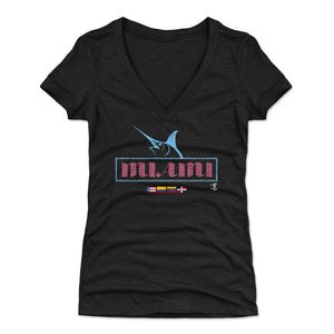 Miami Women's V-Neck T-Shirt | 500 LEVEL