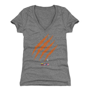 Detroit Women's V-Neck T-Shirt | 500 LEVEL