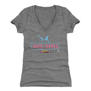 Miami Women's V-Neck T-Shirt | 500 LEVEL