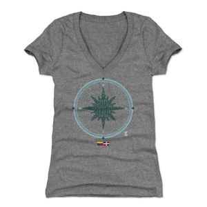 Seattle Women's V-Neck T-Shirt | 500 LEVEL