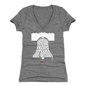 Philadelphia Women's V-Neck T-Shirt | 500 LEVEL