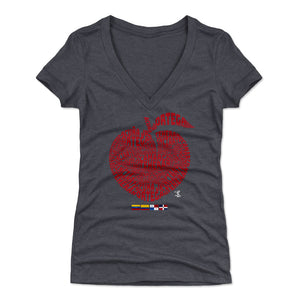 Atlanta Women's V-Neck T-Shirt | 500 LEVEL