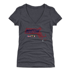 Boston Women's V-Neck T-Shirt | 500 LEVEL